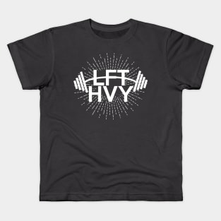 weight left BodyBuilding LFT HVY For Dark Shirts BY WearYourPassion Kids T-Shirt